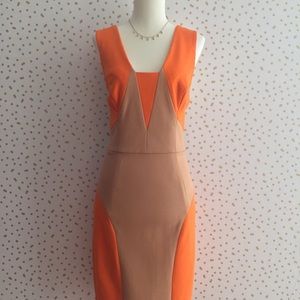 Tracy Reese Ponte Combo Shift Dress